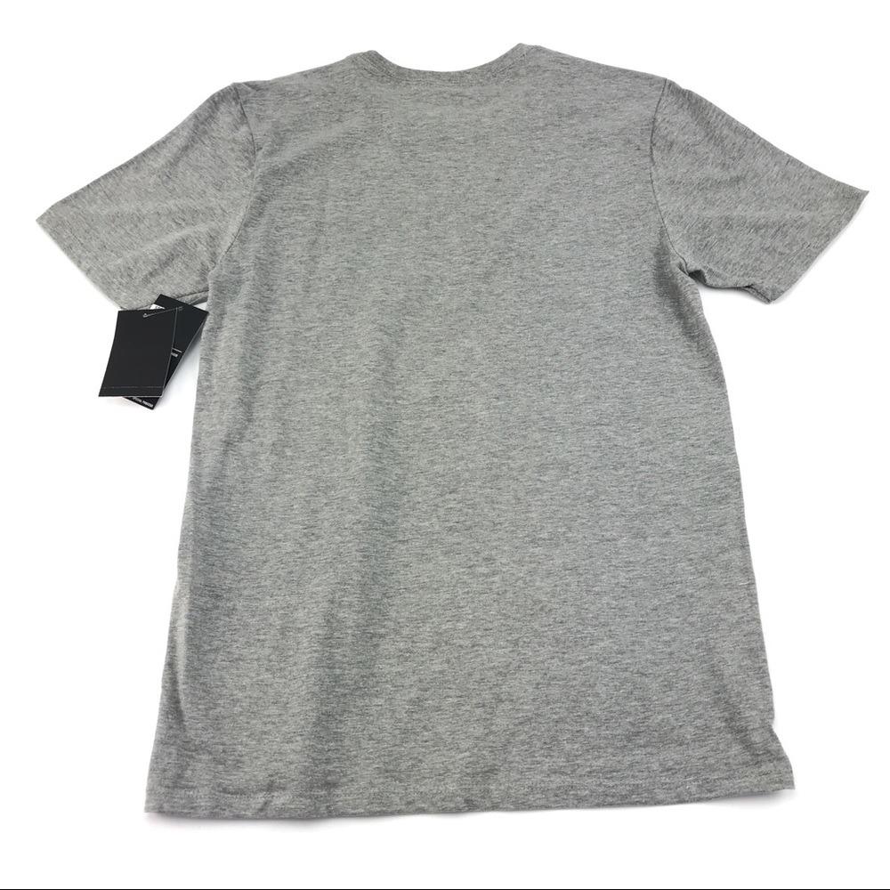 Hurley Mens Icon Push Through Gray Soft SS Shirt - Picture 2 of 3